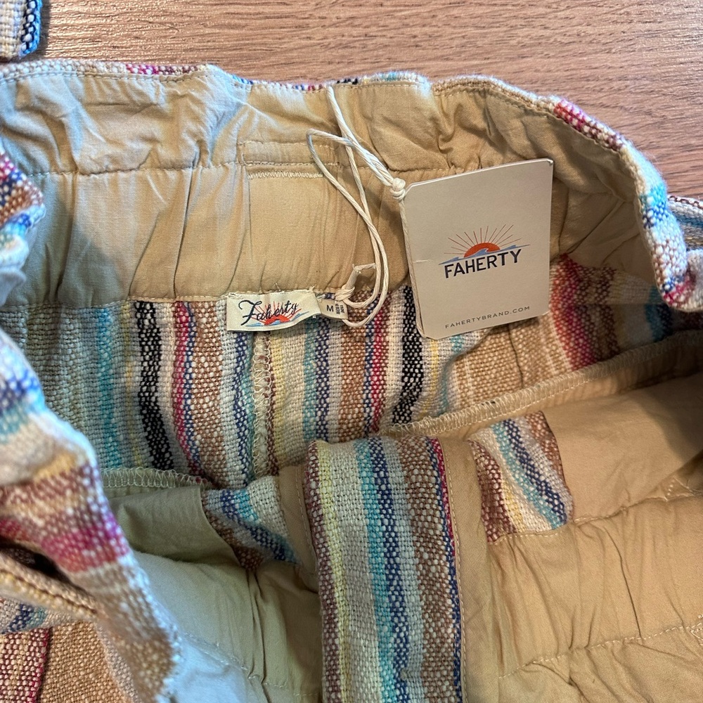 Faherty Striped Short/Jacket Set - Picture 2 of 5
